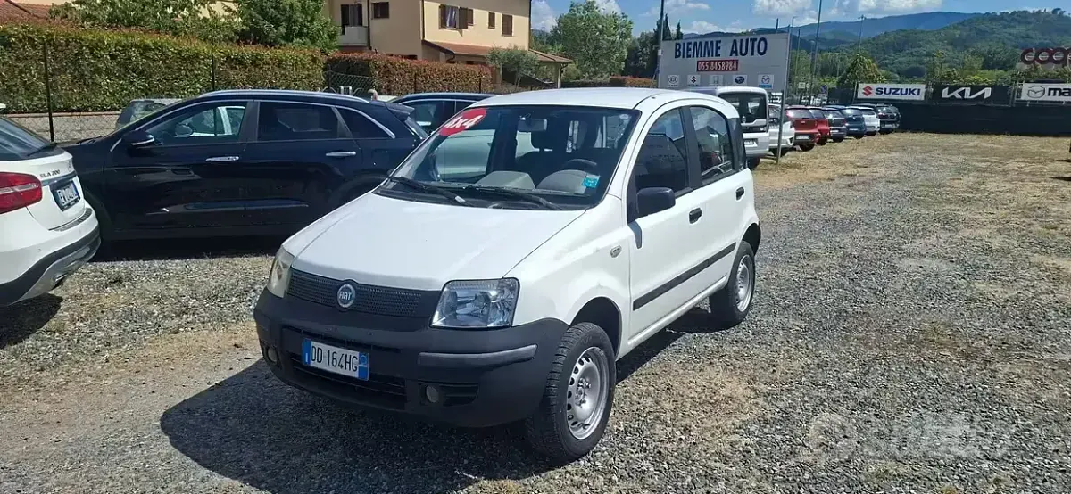 Usata Fiat Panda 4x4 69 CV (50 kW) 2006 Bianco Utilitaria