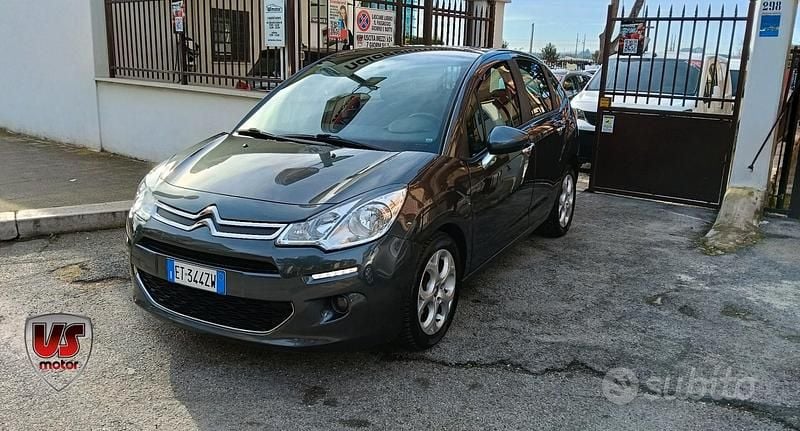 Usata Citroën C3 Exclusive 82 CV (60 kW) 2014 Grigio Berlina