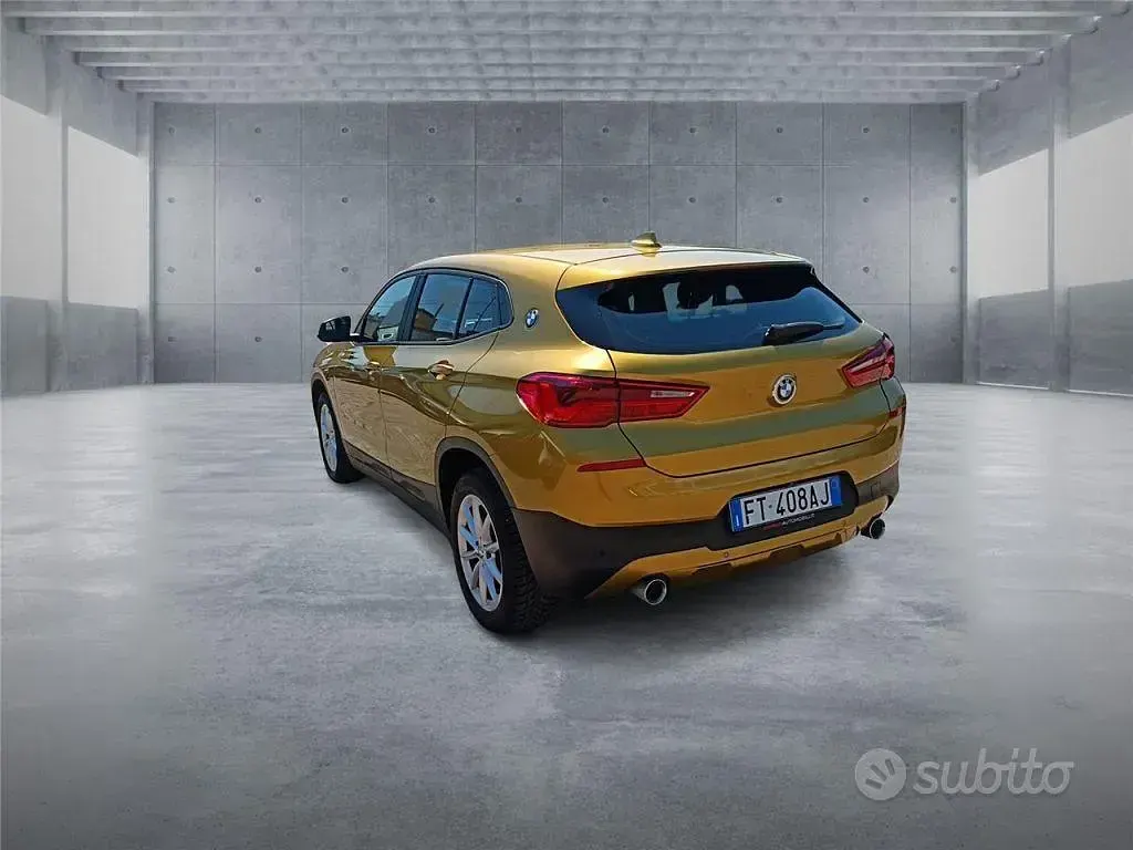 Usata BMW X2 Advantage 190 CV (139 kW) 2018 Giallo SUV
