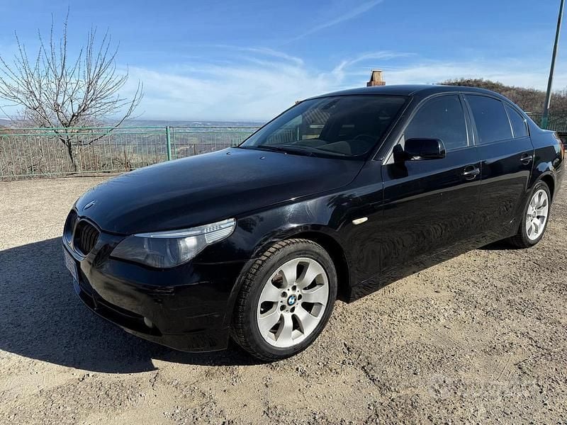 Usata BMW 525 2005 Nero Berlina