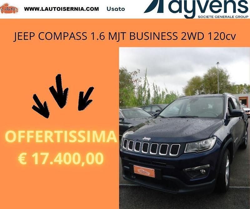 Usata Jeep Compass 120 CV (88 kW) 2019 Blu/azzurro SUV