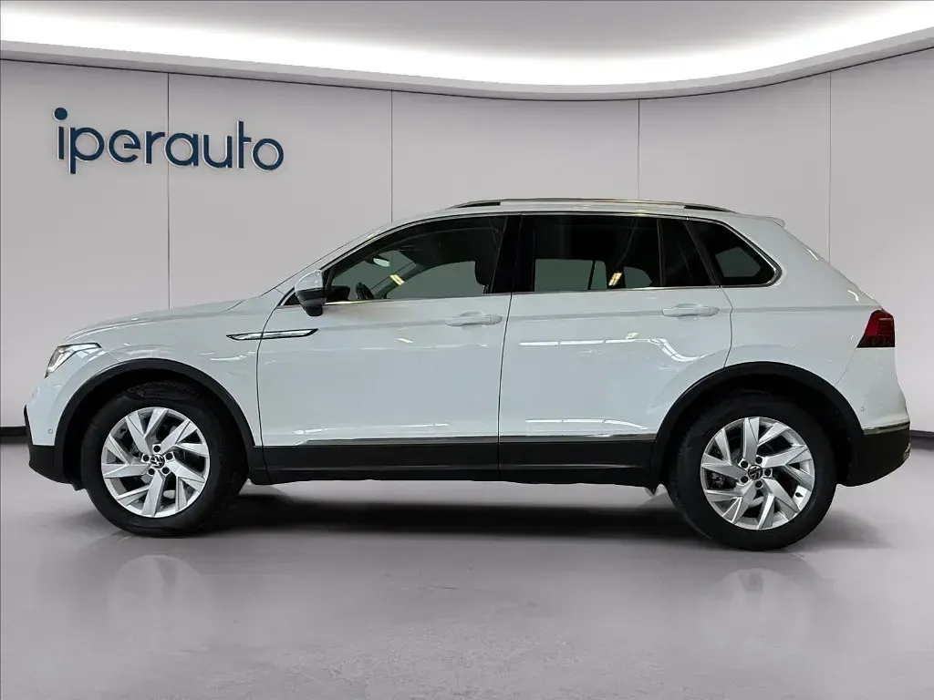 Usata VW Tiguan 150 CV (110 kW) 2021 Bianco pastello SUV