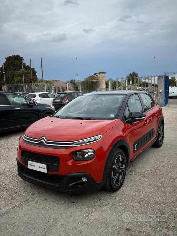 Usata Citroën C3 PureTech 82 CV (60 kW) 2017 Nero Berlina