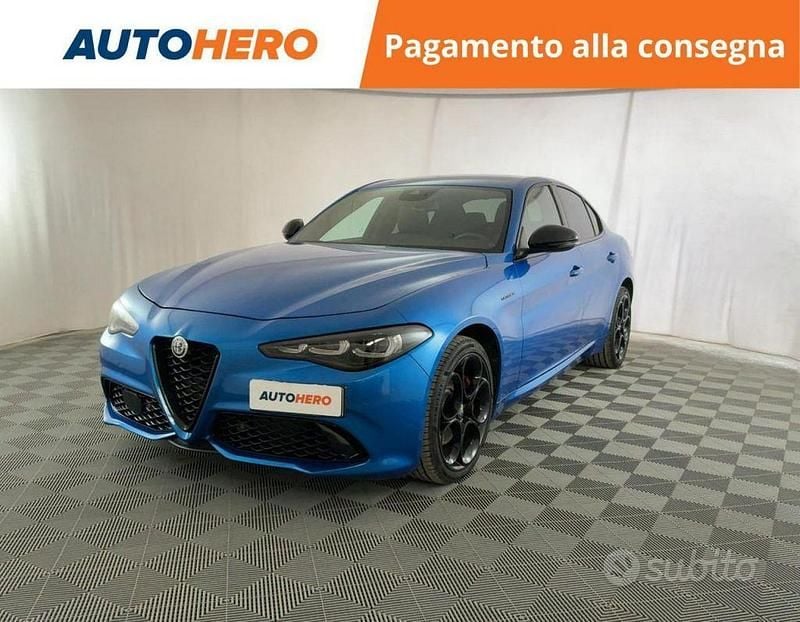 Usata Alfa Romeo Giulia Veloce 280 CV (205 kW) 2024 Blu Berlina
