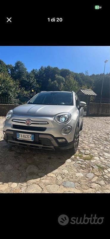 Usata Fiat 500X Cross Plus 140 CV (102 kW) 2015 Grigio SUV