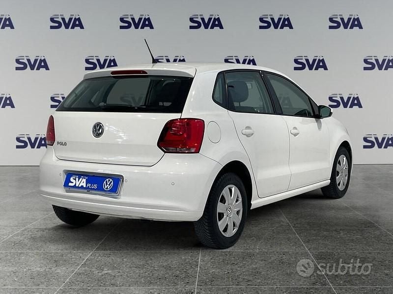Usata VW Polo Trendline 60 CV (44 kW) 2014 Bianco Berlina