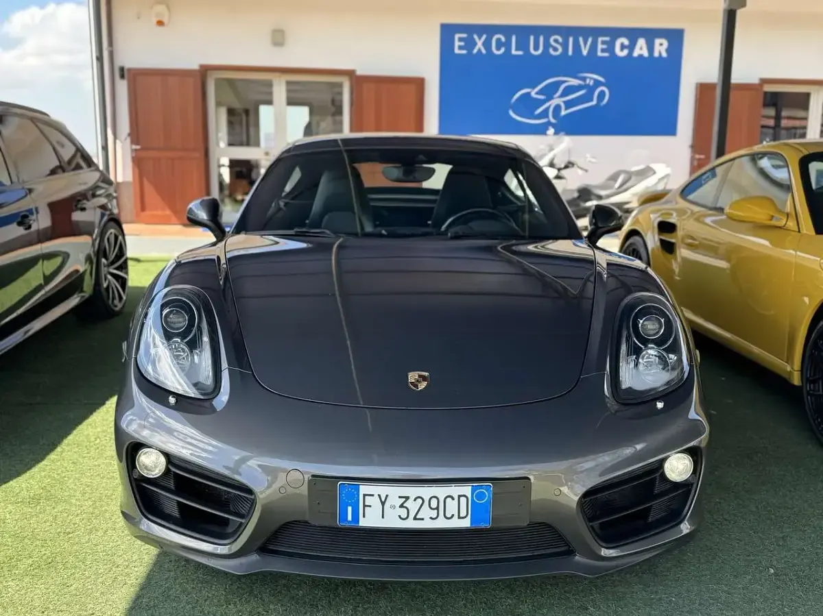 Usata Porsche Cayman 275 CV (202 kW) 2015 Grigio Coupé