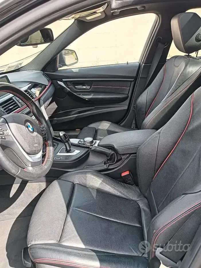 Usata BMW 318 116 CV (85 kW) 2013 Nero Station wagon