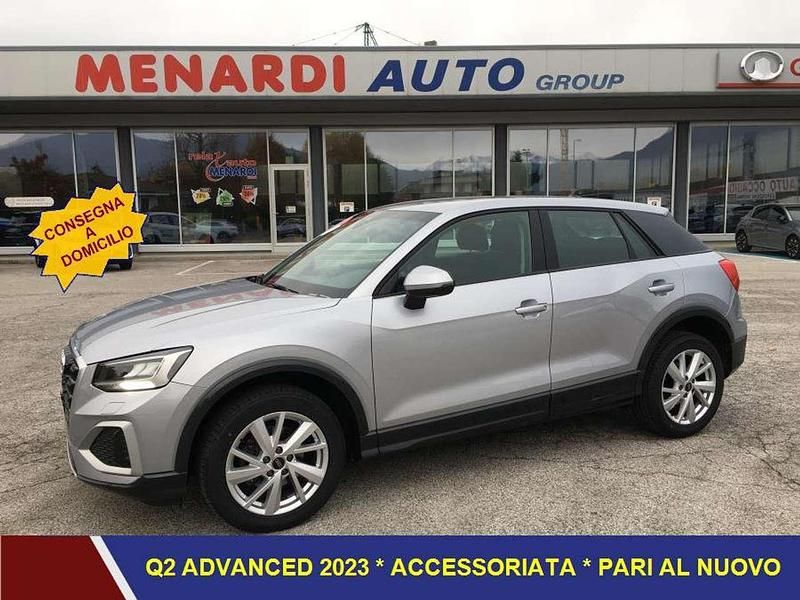 Usata Audi Q2 Advanced 150 CV (110 kW) 2023 Argento SUV