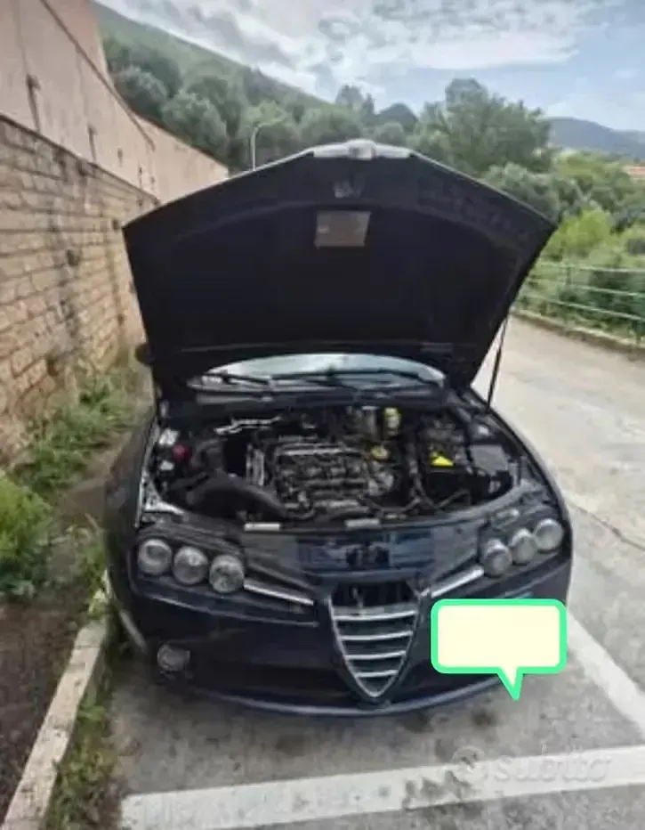 Usata Alfa Romeo 159 150 CV (110 kW) 2007 Blu Station wagon