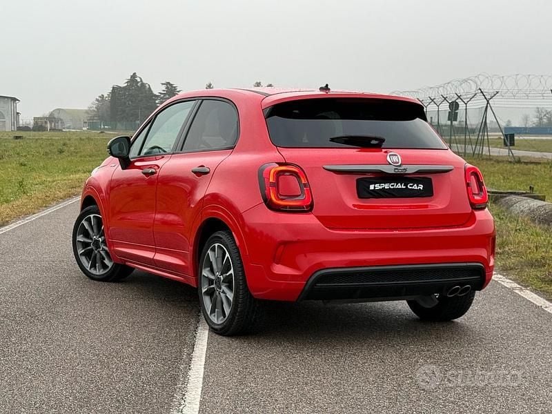 Usata Fiat 500X Sport 120 CV (88 kW) 2021 Rosso SUV