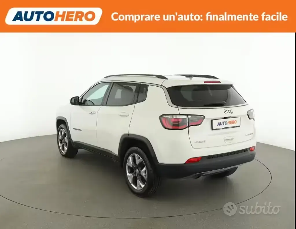 Usata Jeep Compass Limited 140 CV (102 kW) 2019 Bianco SUV