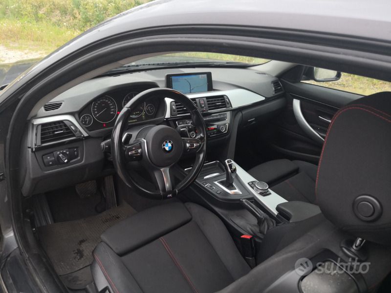 Usata BMW 420 Coupé Sport Line 184 CV (135 kW) 2014 Grigio Coupé