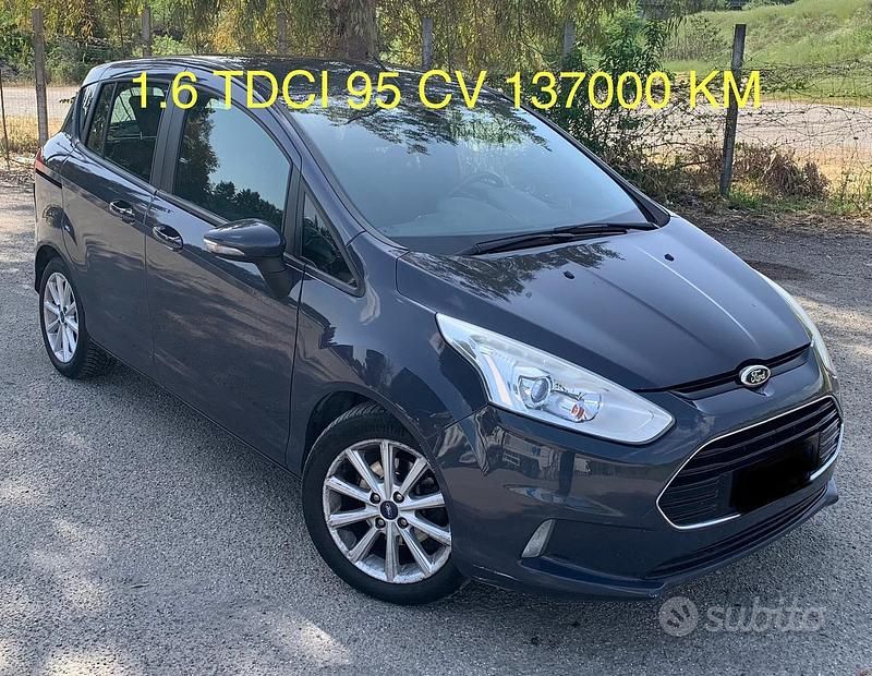Usata Ford B-MAX Titanium 95 CV (69 kW) 2013 Blu Monovolume