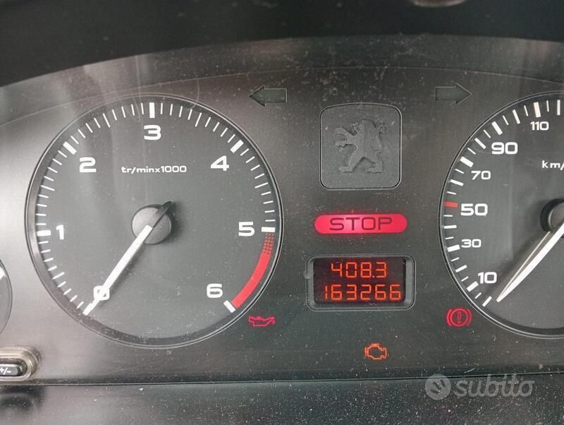 Usata Peugeot 406 2001 Blu Berlina