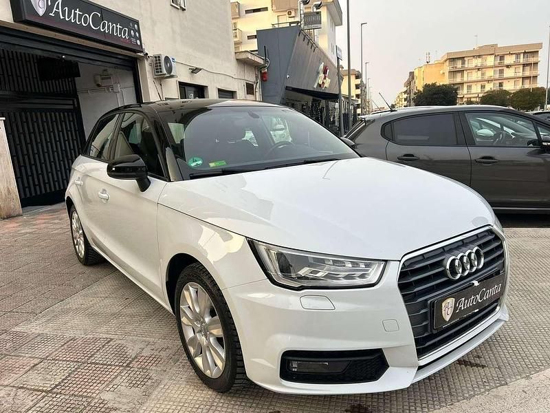 Usata Audi A1 Sportback Design 116 CV (85 kW) 2017 Bianco Utilitaria