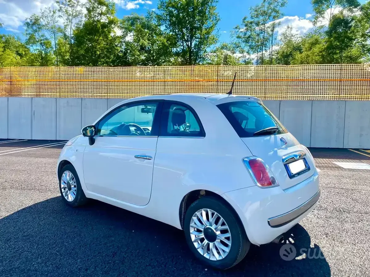 Usata Fiat 500 69 CV (50 kW) 2014 Bianco Utilitaria