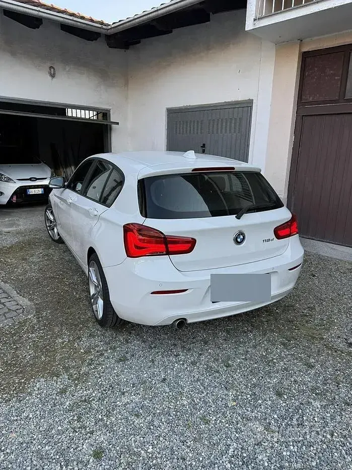 Usata BMW 118 M Sport 150 CV (110 kW) 2019 Bianco Berlina