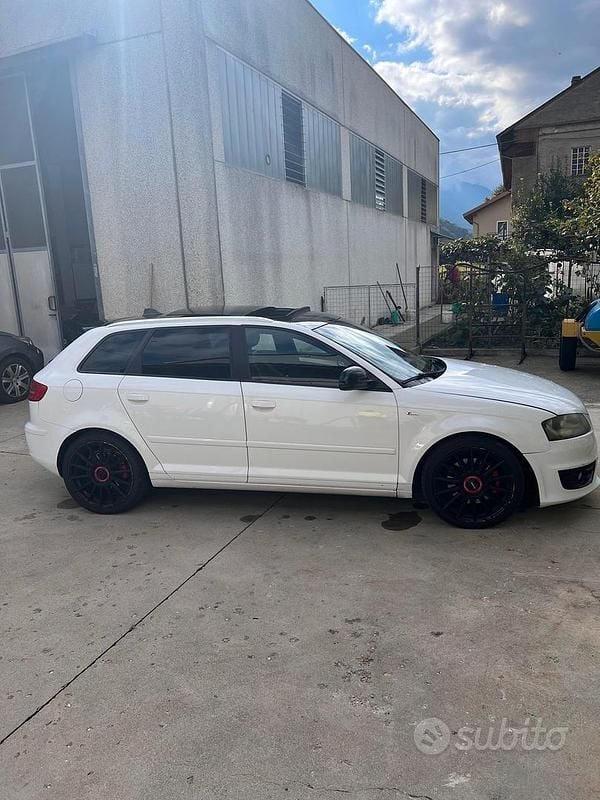 Usata Audi A3 Ambition 200 CV (147 kW) 2005 Bianco Utilitaria
