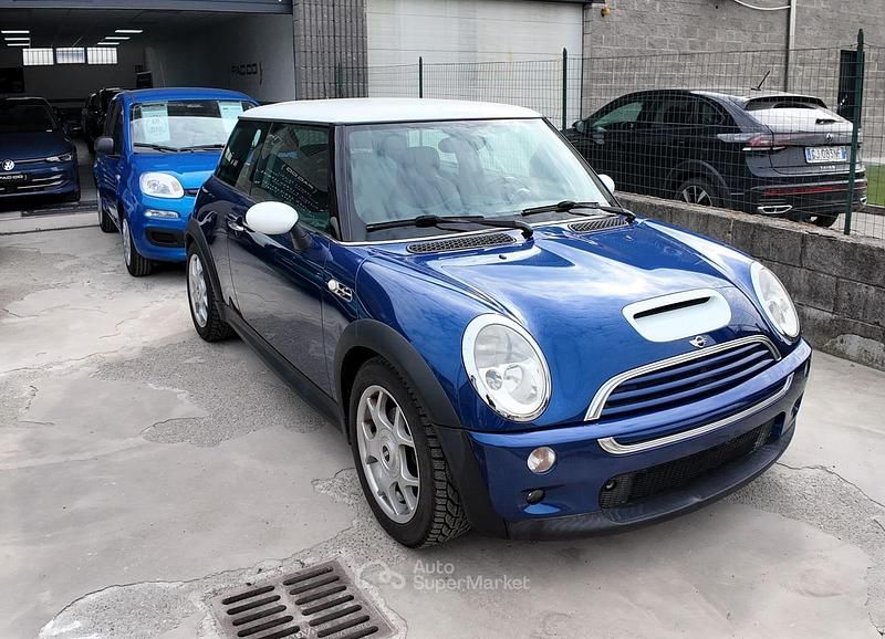 Usata Mini Cooper S 163 CV (119 kW) 2003 Blu Utilitaria