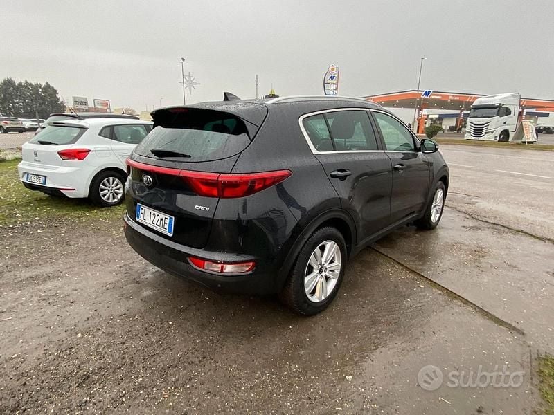 Usata Kia Sportage GT-Line 115 CV (84 kW) 2017 Nero SUV
