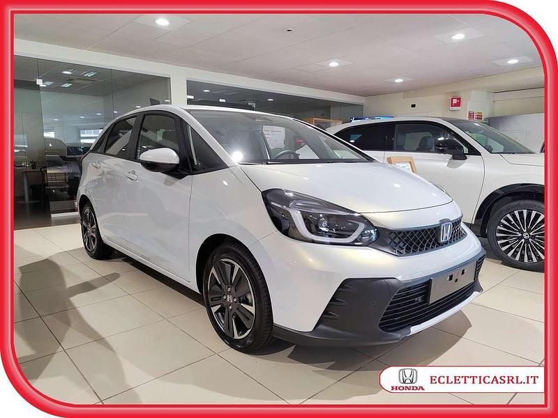 Nuova Honda Jazz 107 CV (78 kW) 2025 Sunlight white pearl Utilitaria