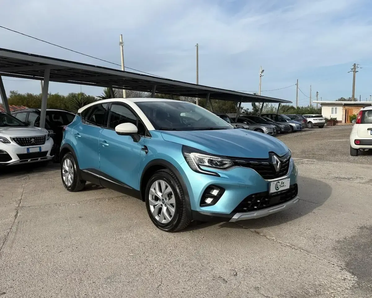 Usata Renault Captur Intens 160 CV (117 kW) 2021 Blu SUV