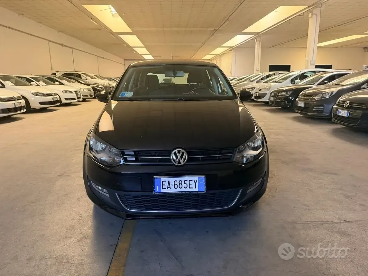 Usata VW Polo Highline 86 CV (63 kW) 2010 Nero Utilitaria