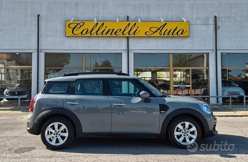 Usata Mini One Countryman Chili 102 CV (75 kW) 2018 Grey moonwalk metallizzato SUV