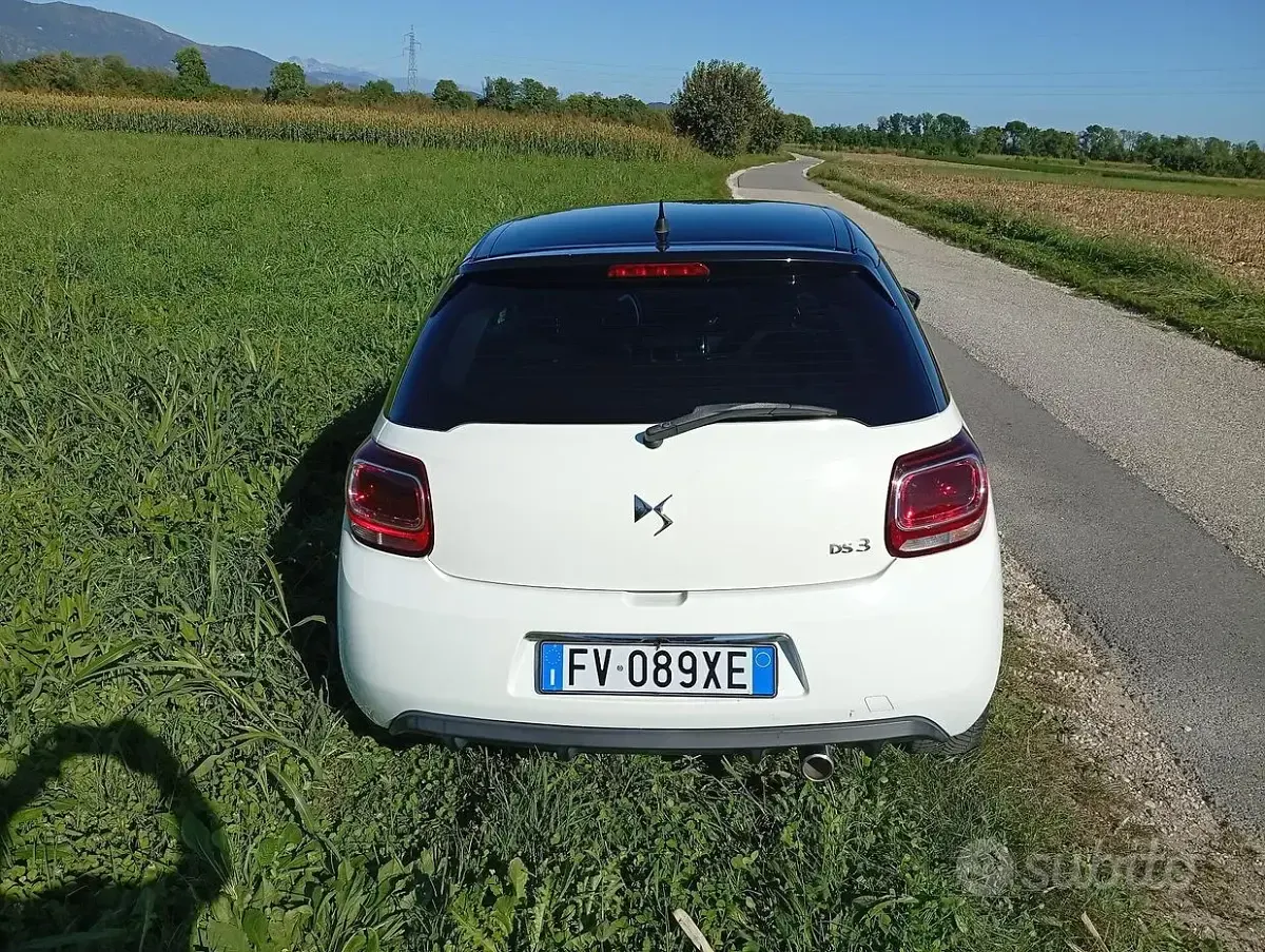 Usata DS Automobiles DS3 110 CV (80 kW) 2019 Bianco Coupé