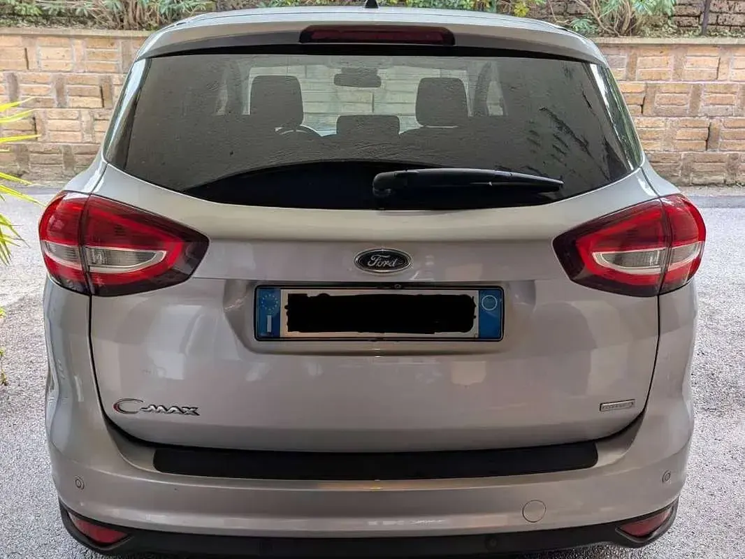 Usata Ford C-MAX Titanium 125 CV (91 kW) 2017 Argento Monovolume