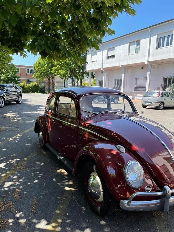 Usata VW Beetle 34 CV (25 kW) 1959 Rosso / pastello Utilitaria
