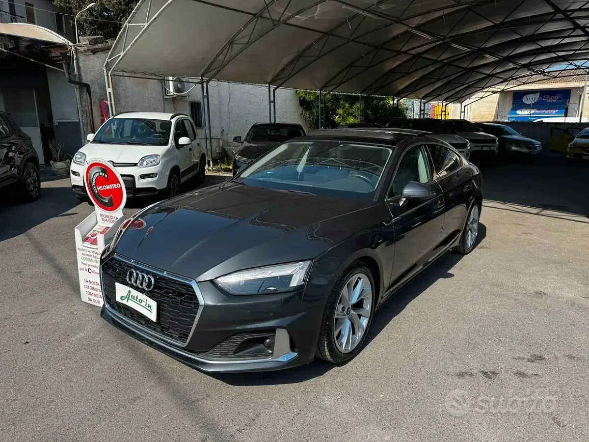 Usata Audi A5 Sportback 136 CV (100 kW) 2021 Grigio Utilitaria
