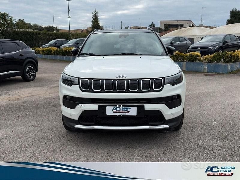 Usata Jeep Compass Limited 130 CV (95 kW) 2021 Bianco SUV