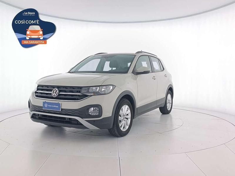 Pure white Usata 2022 VW T-Cross Sportline SUV | 17.000 € (Ottimo prezzo) - Immagine 1/4