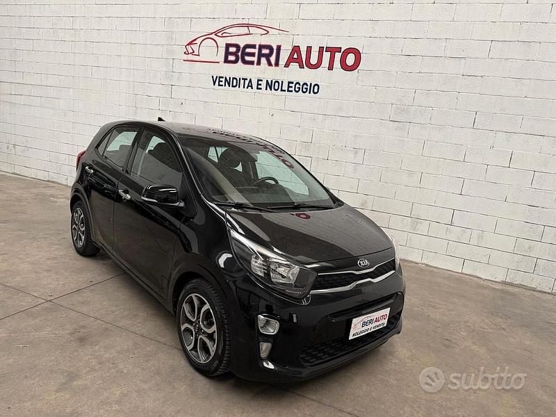 Usata Kia Picanto 65 CV (47 kW) 2018 Nero Utilitaria