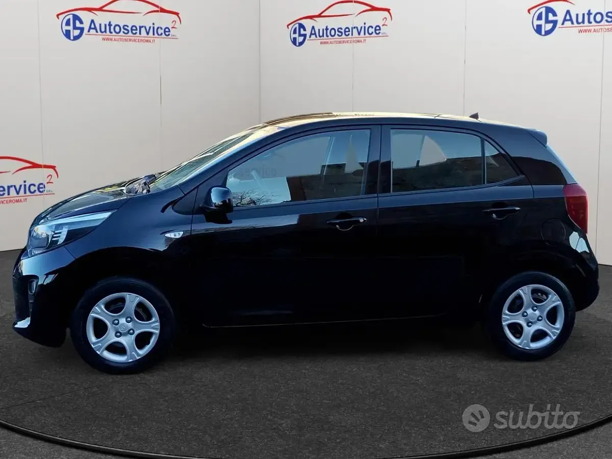 Usata Kia Picanto 67 CV (49 kW) 2018 Nero Utilitaria