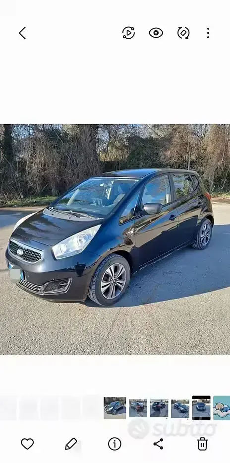 Usata Kia Venga Turbo 90 CV (66 kW) 2013 Utilitaria