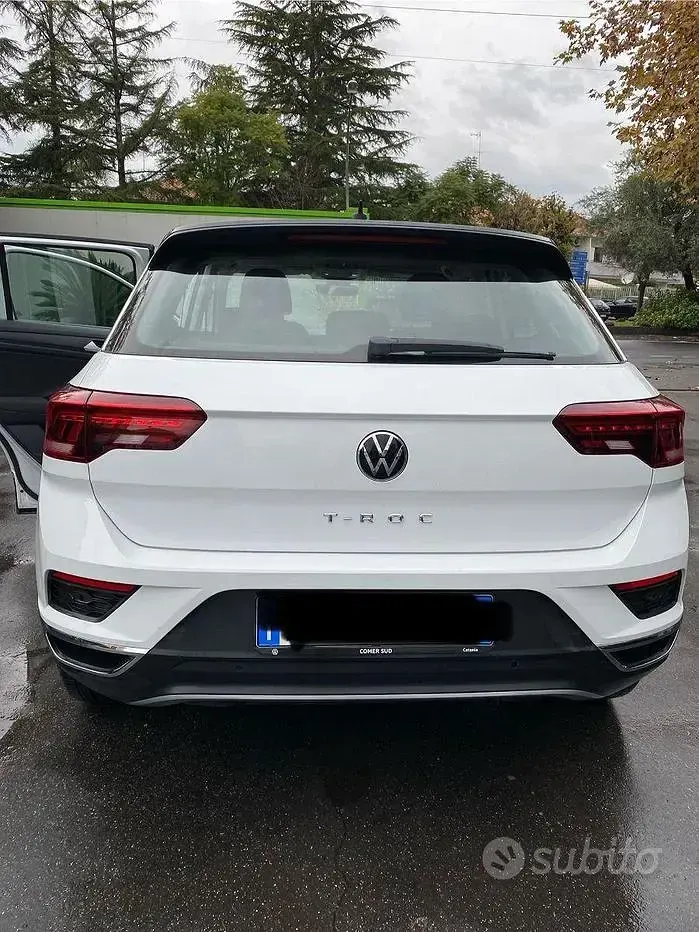 Usata VW T-Roc 150 CV (110 kW) 2019 Bianco SUV