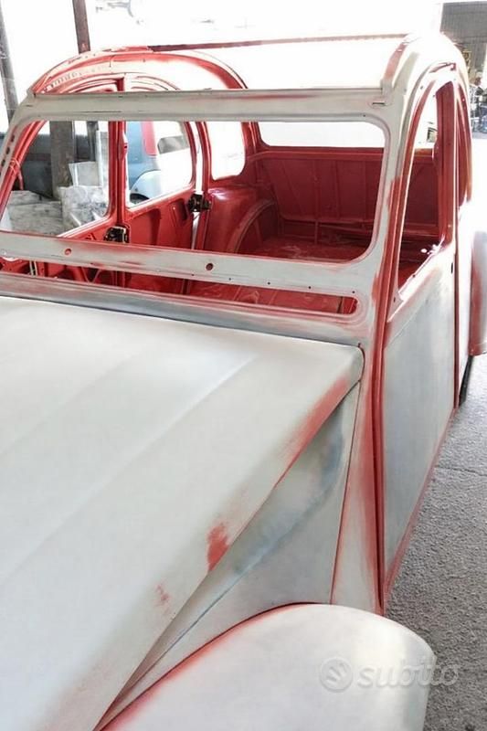 Usata Citroën 2CV 29 CV (21 kW) 1982 Rosso Berlina