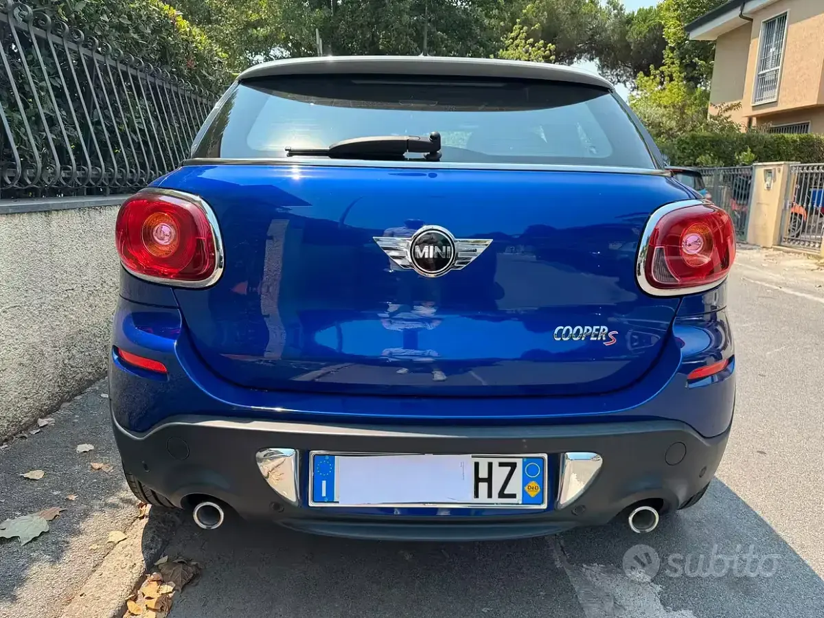 Usata Mini Paceman 142 CV (104 kW) 2013 Bluazzurro Utilitaria
