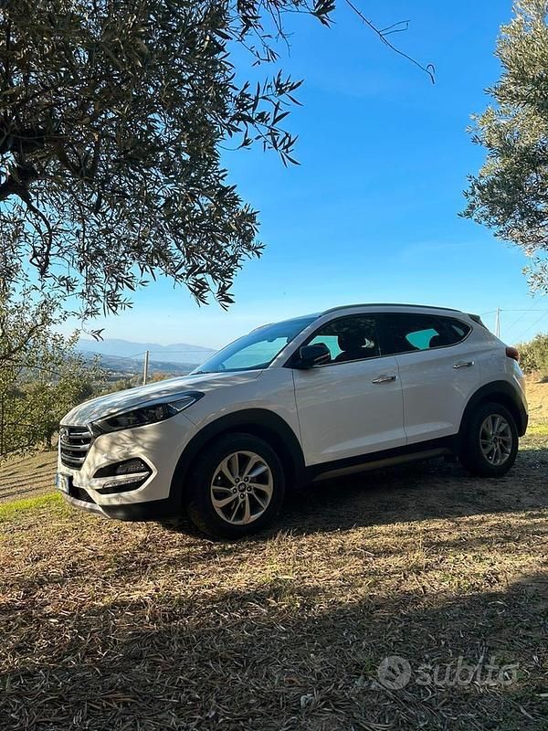 Usata Hyundai Tucson 141 CV (103 kW) 2017 Bianco SUV