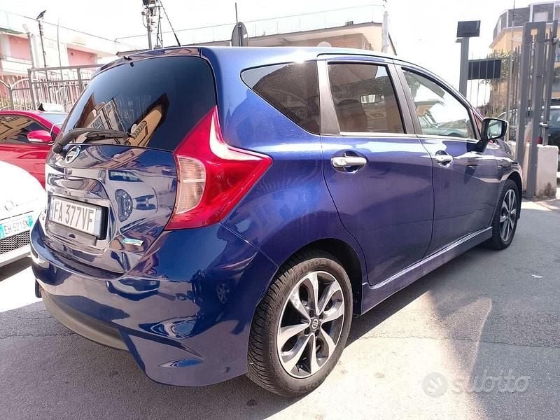 Usata Nissan Note N-TEC 90 CV (66 kW) 2015 Blu Utilitaria
