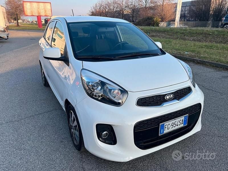 Usata Kia Picanto 67 CV (49 kW) 2017 Bianco Utilitaria