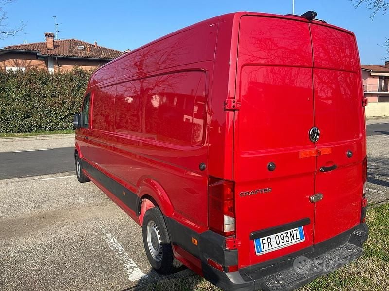 Usata VW Crafter 2018 Rosso Furgone
