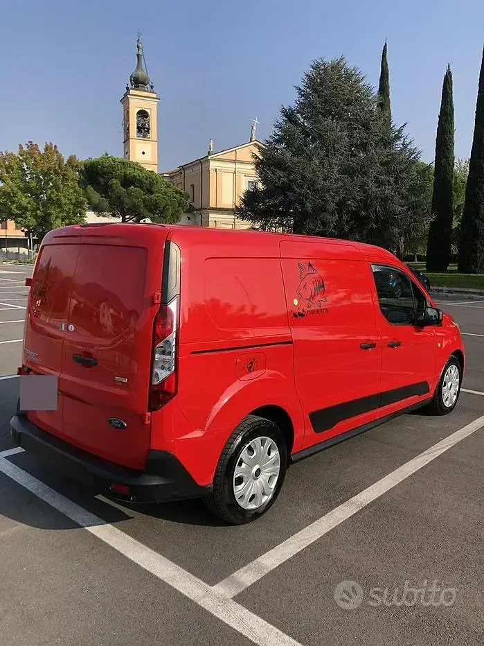 Usata Ford Transit Connect 101 CV (74 kW) 2019 Rosso Monovolume