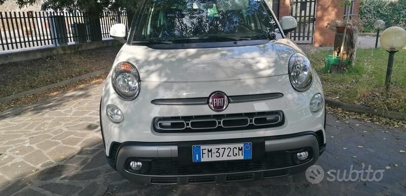 Usata Fiat 500L Cross 95 CV (69 kW) 2017 Bianco Monovolume