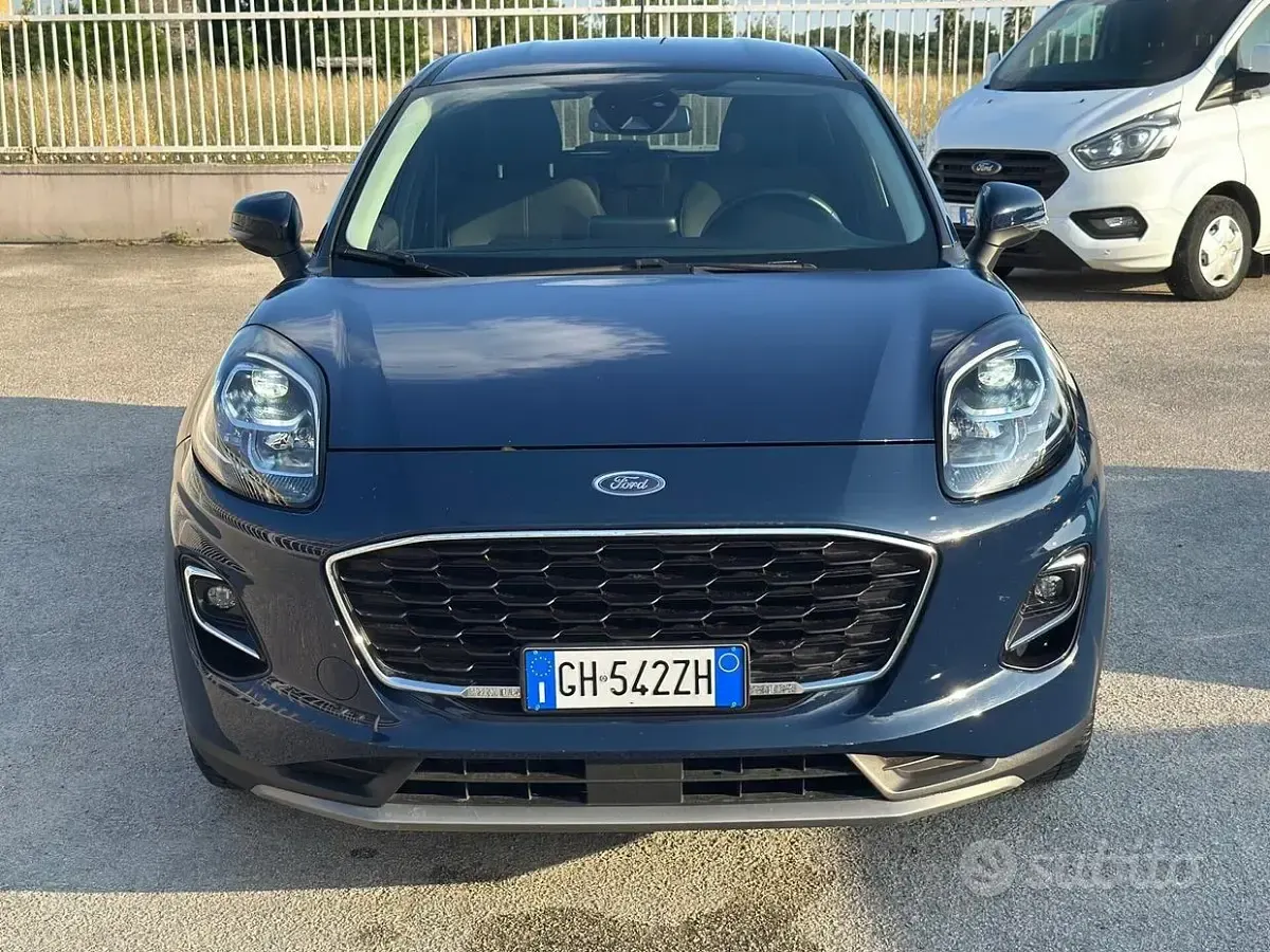 Usata Ford Puma Titanium 120 CV (88 kW) 2022 Blu SUV
