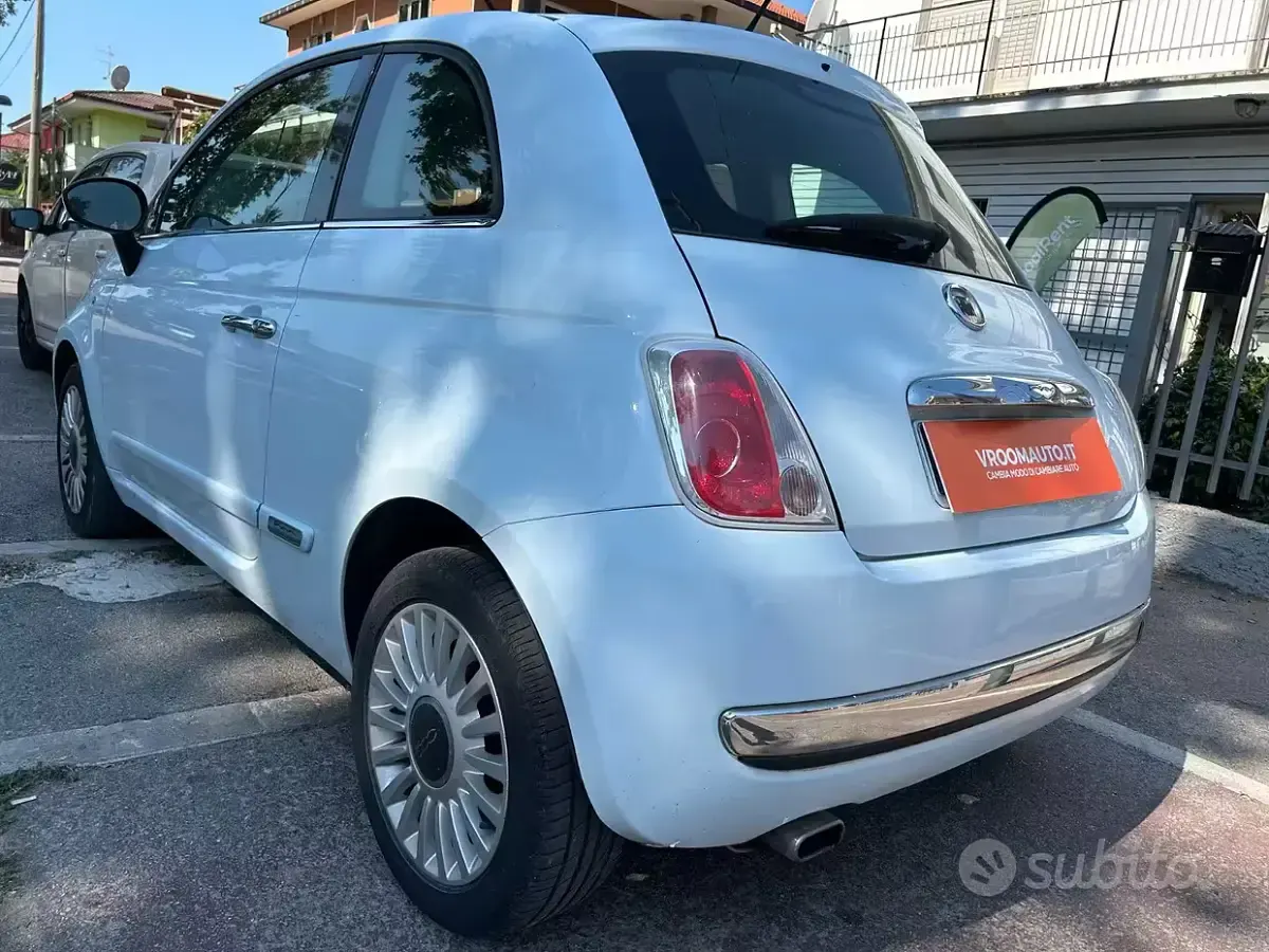 Usata Fiat 500 69 CV (50 kW) 2010 Bianco Berlina