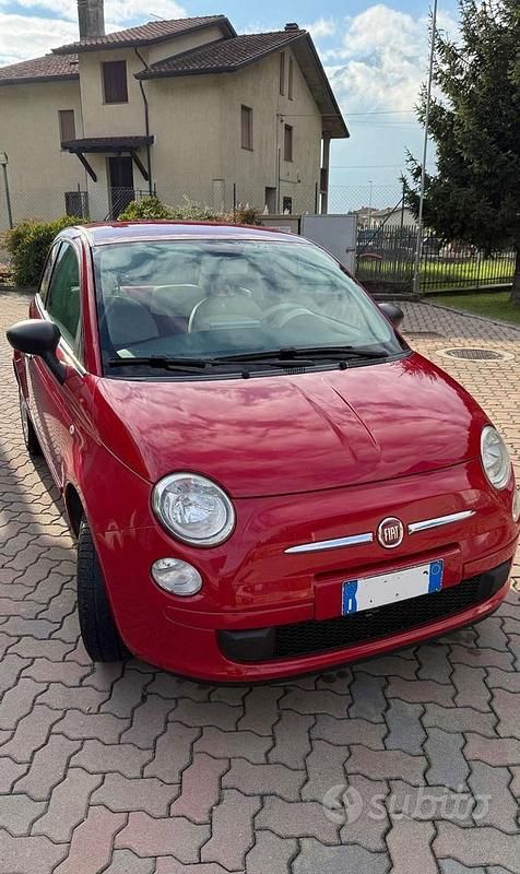 Usata Fiat 500 Pop 69 CV (50 kW) 2012 Rosso Berlina